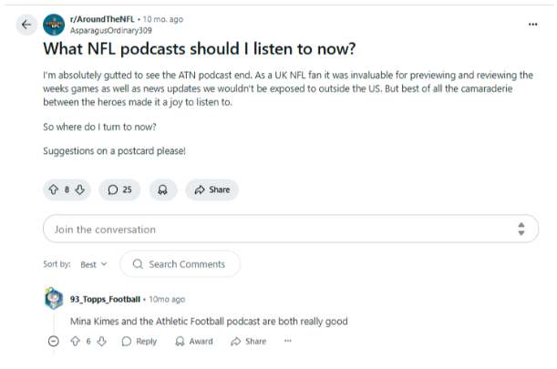 Best NFL Podcasts Best NFL Podcasts