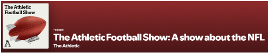 The Athletic NFL Show The Athletic NFL Show