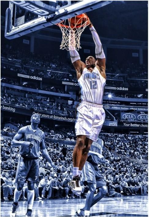 Dwight Howard dunking Dwight Howard dunking