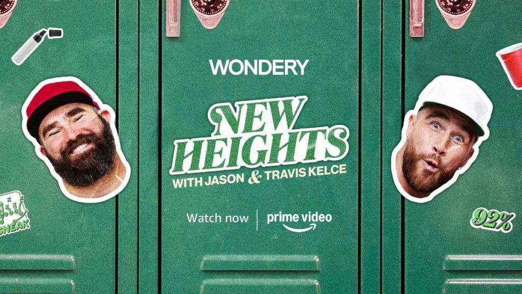 New Heights with Jason and Travis Kelce New Heights with Jason and Travis Kelce